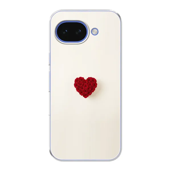 Red Rose Heart Design case