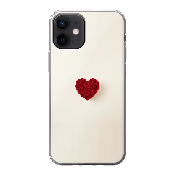 Red Rose Heart case
