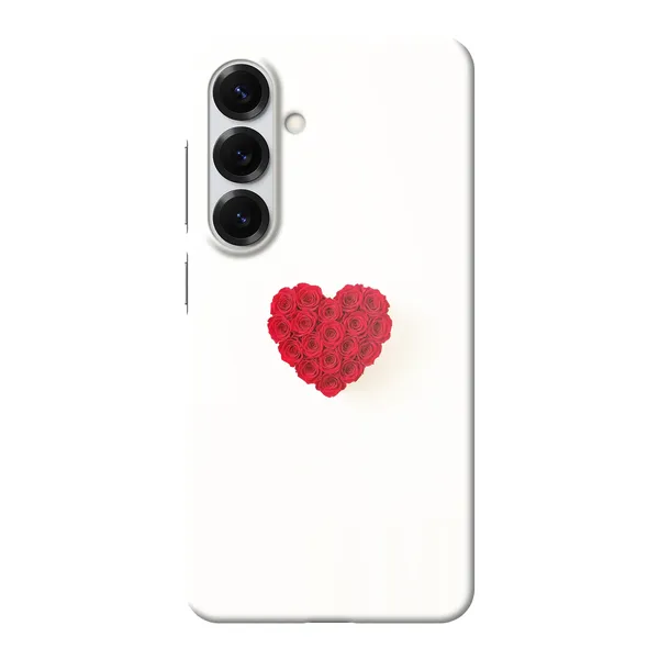 Red Rose Heart Design case