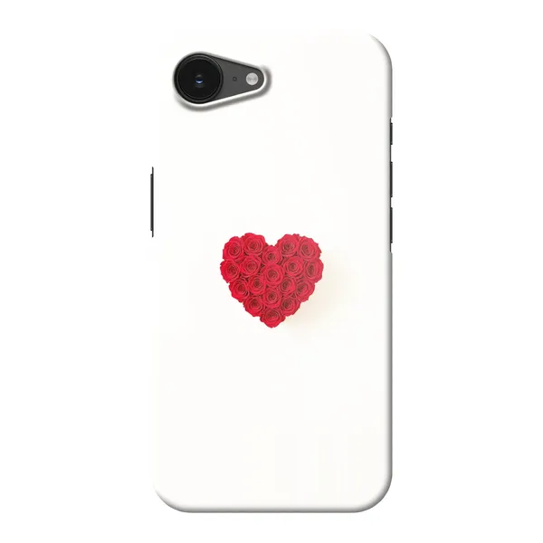 Red Rose Heart Design case
