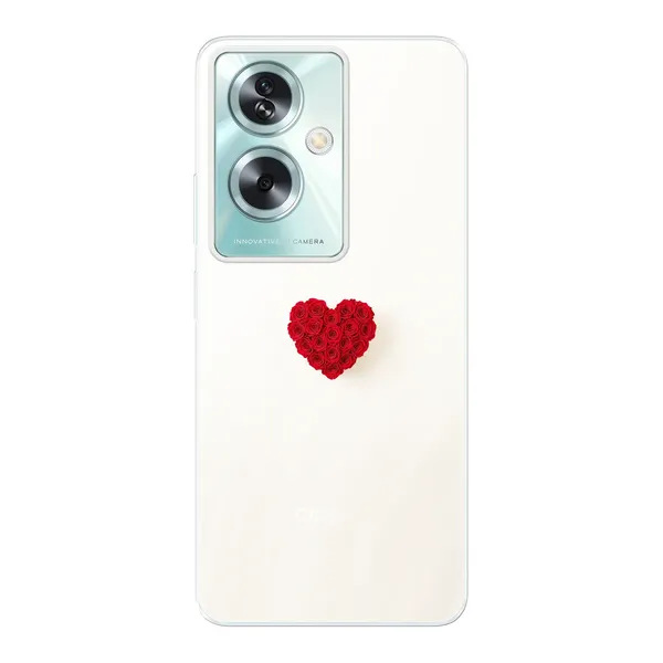 Red Rose Heart case