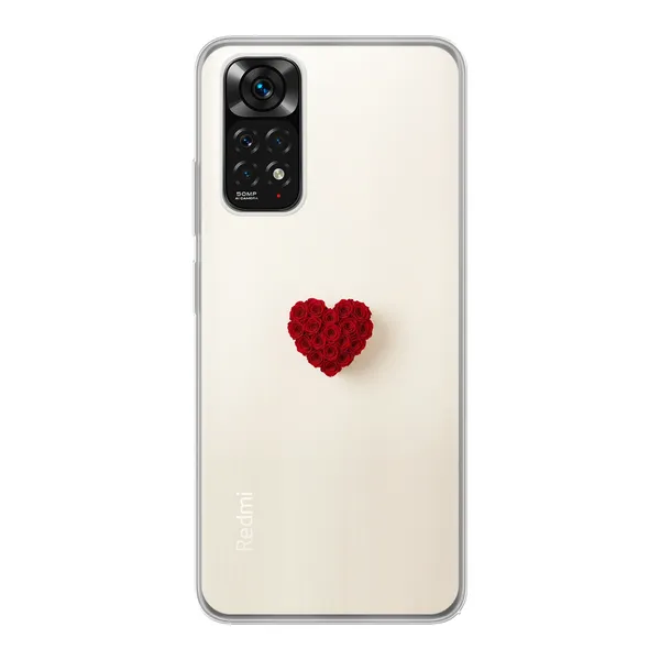Red Rose Heart case