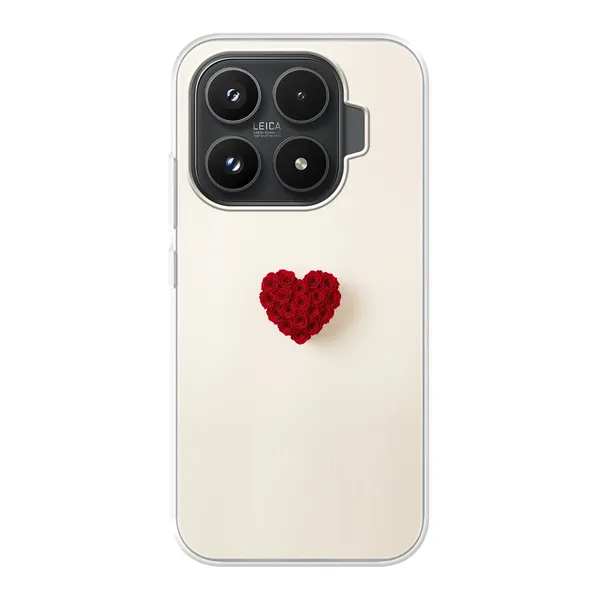 Red Rose Heart case