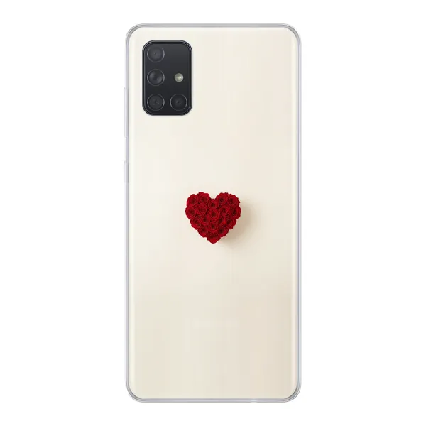 Red Rose Heart case