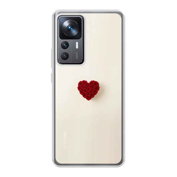 Red Rose Heart case