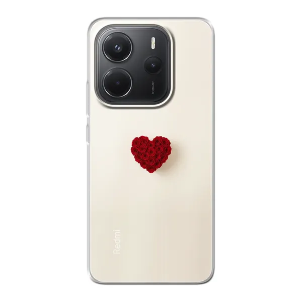Red Rose Heart case
