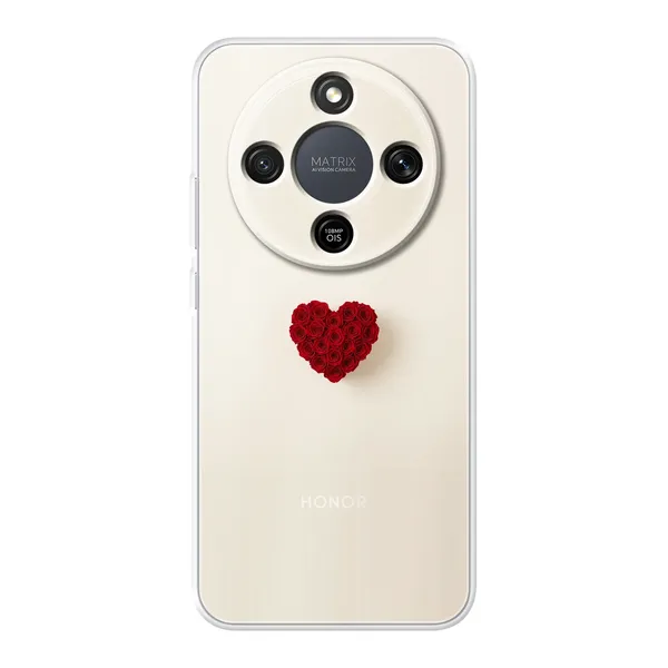 Red Rose Heart case