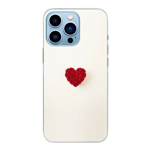 Red Rose Heart case