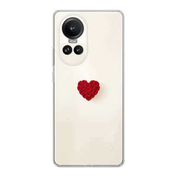 Red Rose Heart case