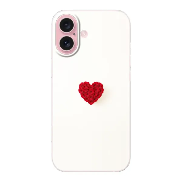 Red Rose Heart case