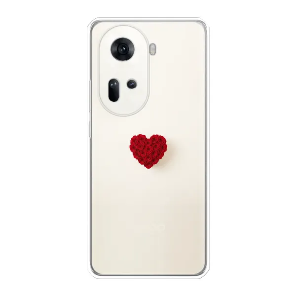 Red Rose Heart case