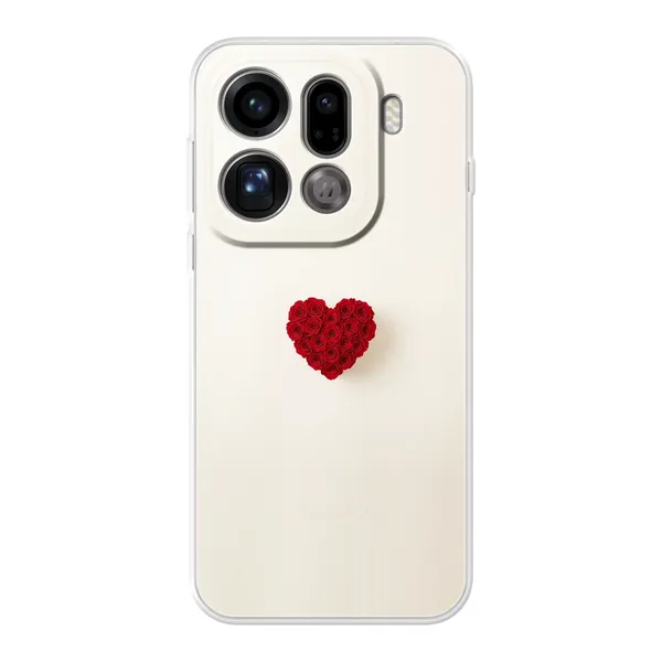 Red Rose Heart case