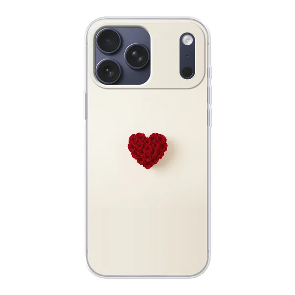 Red Rose Heart case