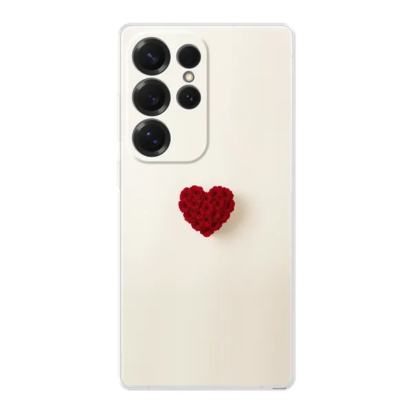 Red Rose Heart case