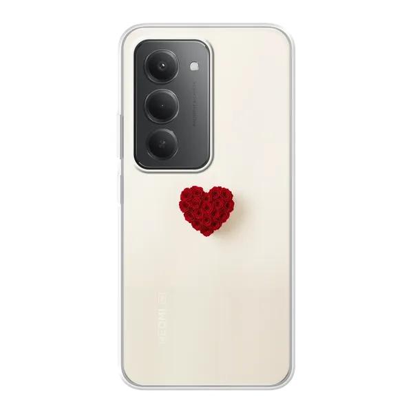 Red Rose Heart case