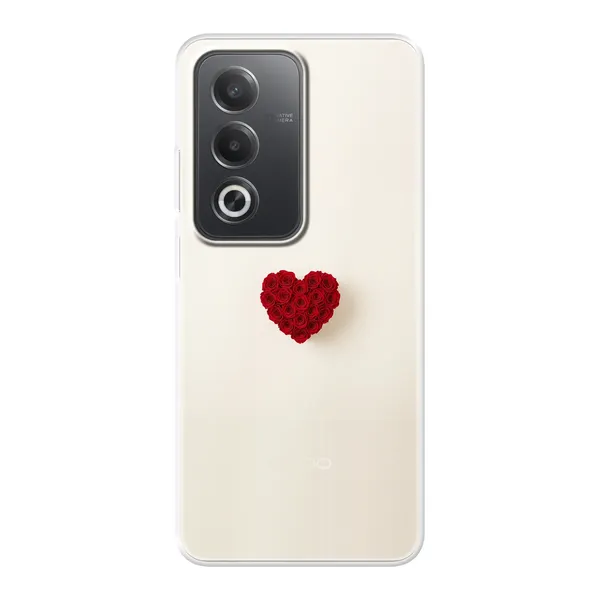 Red Rose Heart case