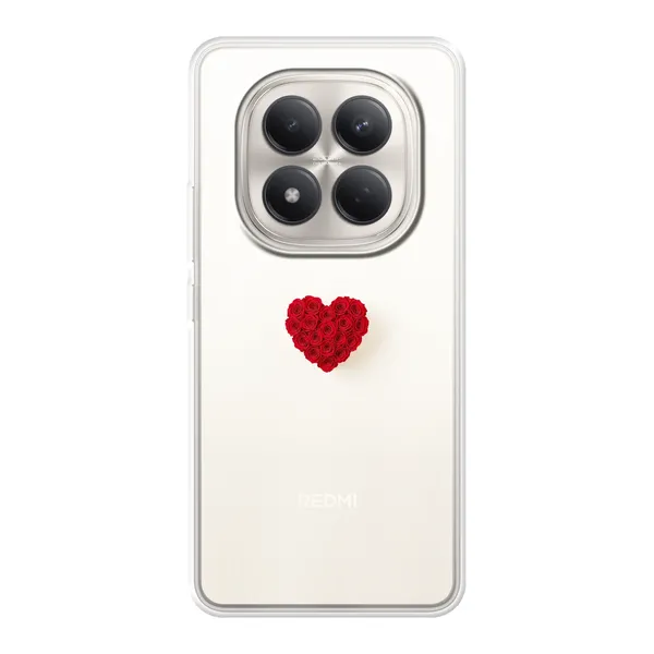 Red Rose Heart case