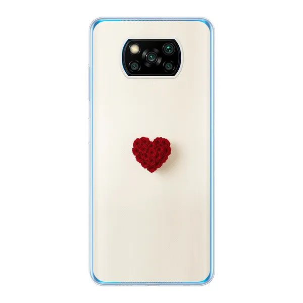 Red Rose Heart case