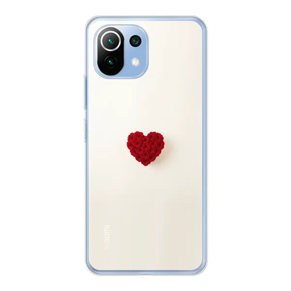 Red Rose Heart case