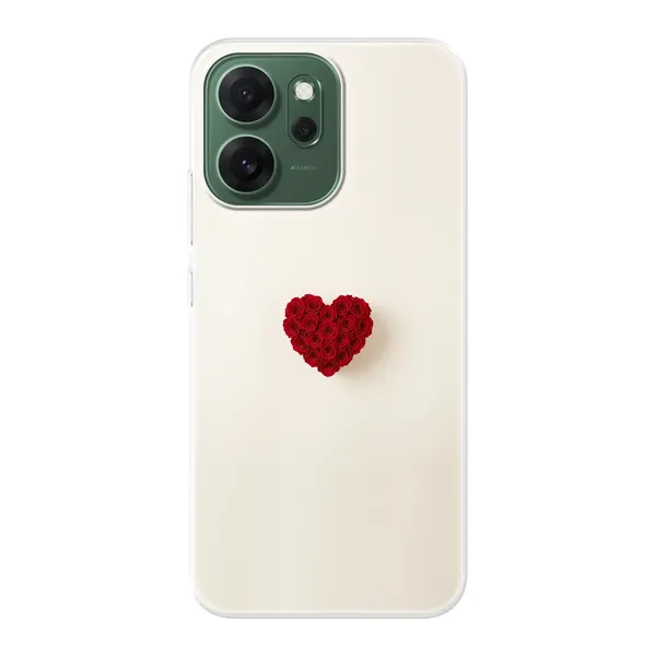 Red Rose Heart case