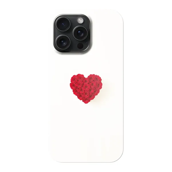 Red Rose Heart Design case
