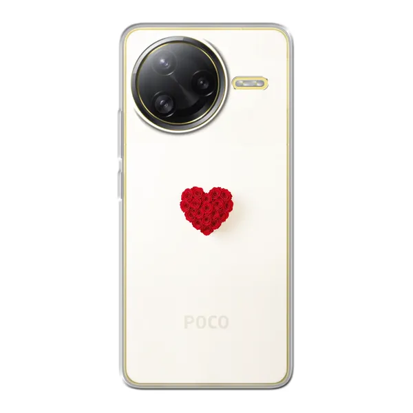 Red Rose Heart case