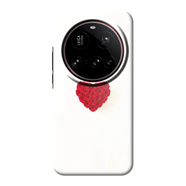 Red Rose Heart case