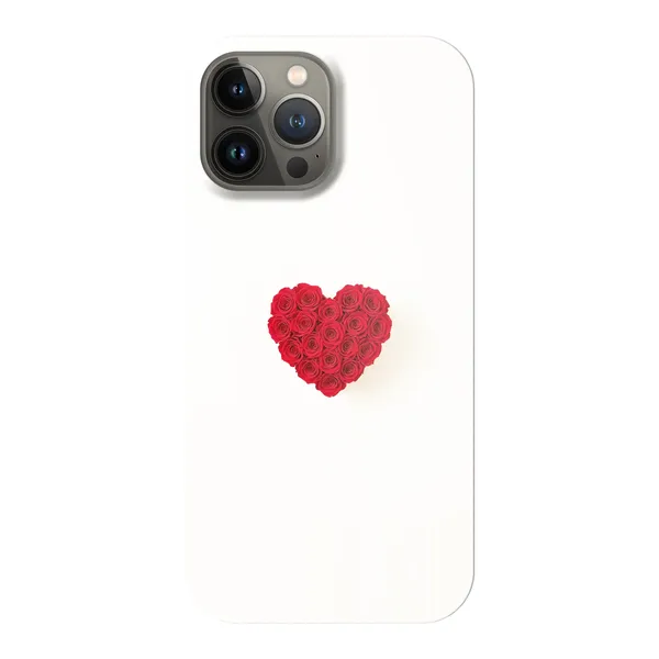 Red Rose Heart Design case