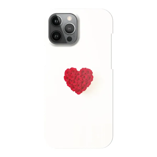 Red Rose Heart Design case