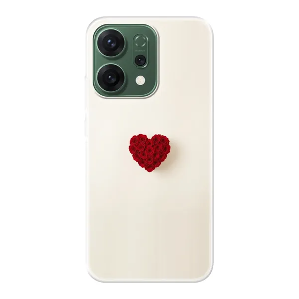 Red Rose Heart case