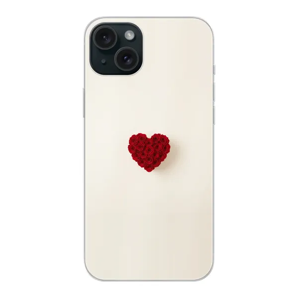 Red Rose Heart case