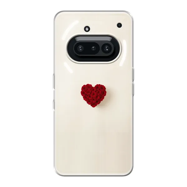 Red Rose Heart case