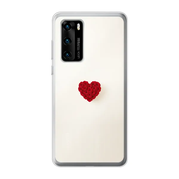 Red Rose Heart case