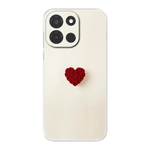 Red Rose Heart case