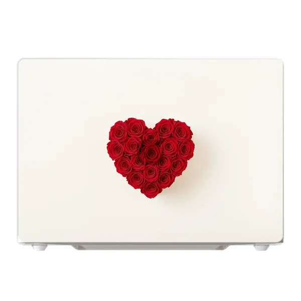 Red Rose Heart case