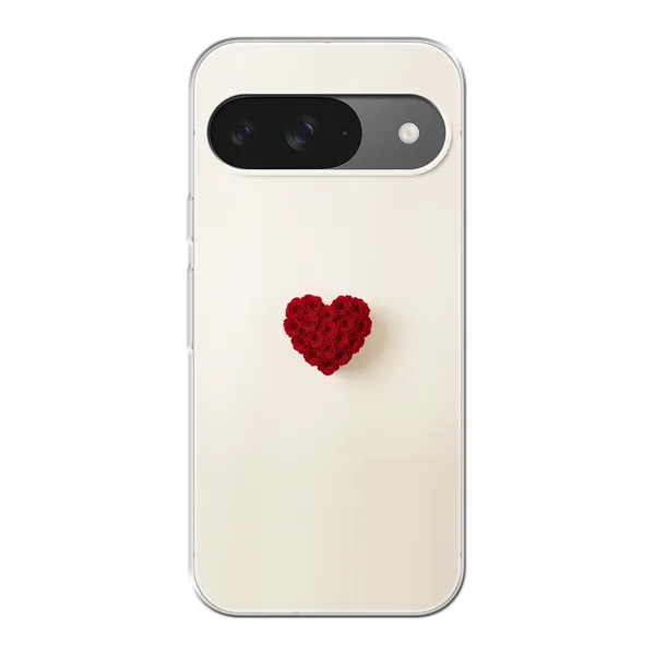 Red Rose Heart case