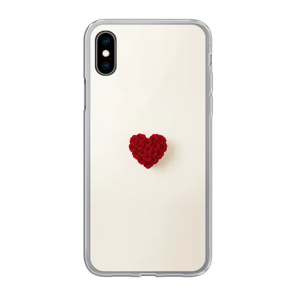 Red Rose Heart case