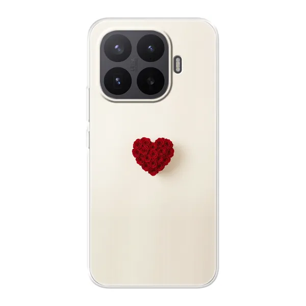 Red Rose Heart case