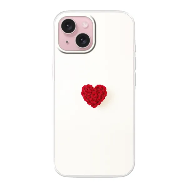 Red Rose Heart case