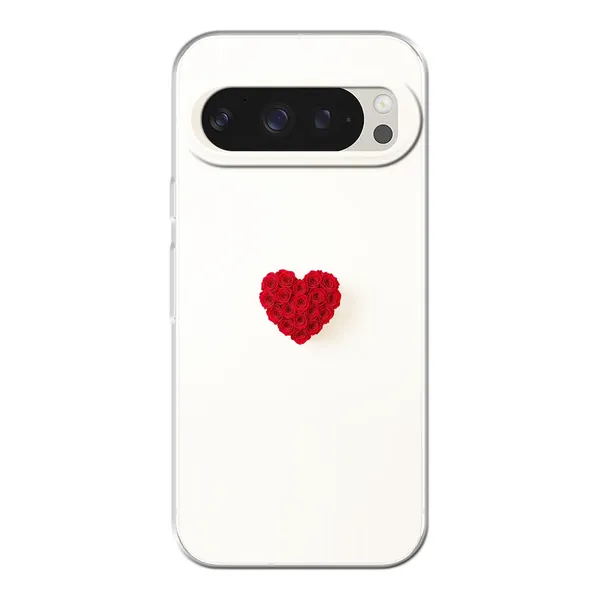 Red Rose Heart case