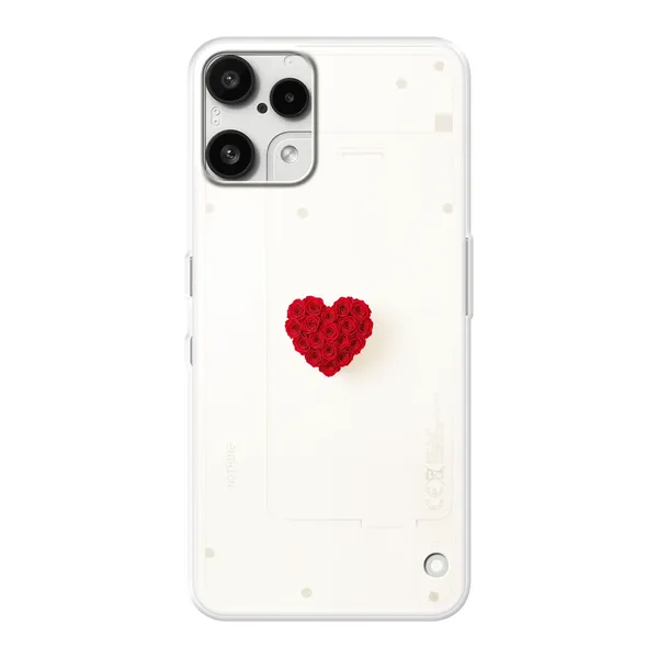 Red Rose Heart case