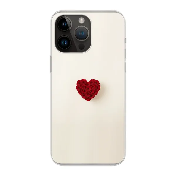 Red Rose Heart case
