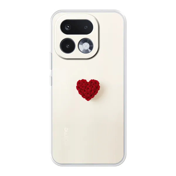 Red Rose Heart case