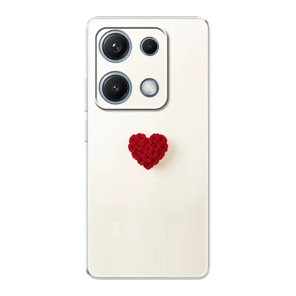 Red Rose Heart case