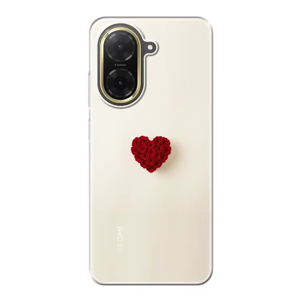 Red Rose Heart case