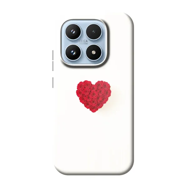 Red Rose Heart case
