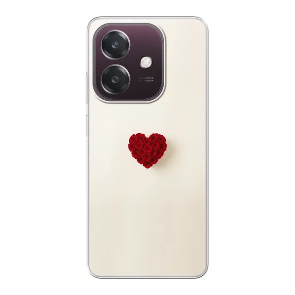 Red Rose Heart case