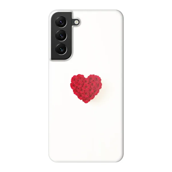 Red Rose Heart Design case