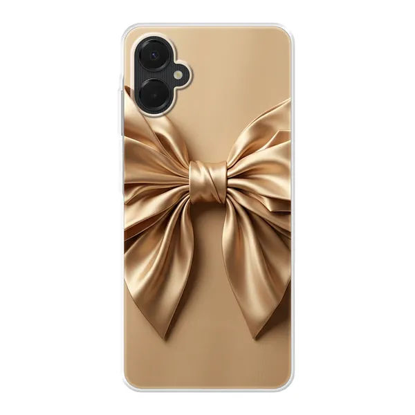Champagne Satin Origami Bow Case