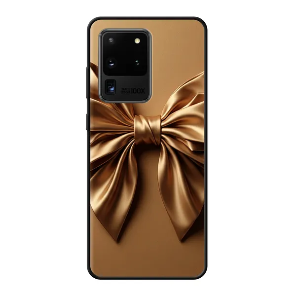 Champagne Satin Origami Bow Case